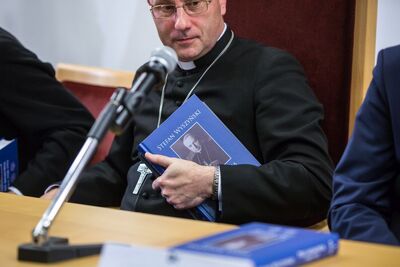 Konferencja prasowa na temat rozpoczęcia serii wydawniczej „Zapiski »Pro memoria« prymasa Stefana Wyszyńskiego” – Warszawa, 28 listopada 2017