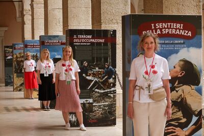 Obchody 80. rocznicy bitwy o Monte Cassino – Włochy, 18 maja 2024. Fot. Mikołaj Bujak (IPN)