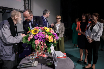 Premiera książki Juliusza Kuleszy „Staromiejskie Zgrupowanie »Róg«. Kalendarium” – Warszawa, 21 maja 2024. Fot. Sławek Kasper (IPN)