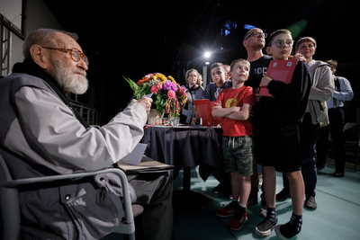 Premiera książki Juliusza Kuleszy „Staromiejskie Zgrupowanie »Róg«. Kalendarium” – Warszawa, 21 maja 2024. Fot. Sławek Kasper (IPN)