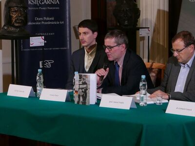 Promocja książki Filipa Gańczaka „Polski nie oddamy” – Warszawa, 29 listopada 2017