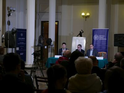 Promocja książki Filipa Gańczaka „Polski nie oddamy” – Warszawa, 29 listopada 2017