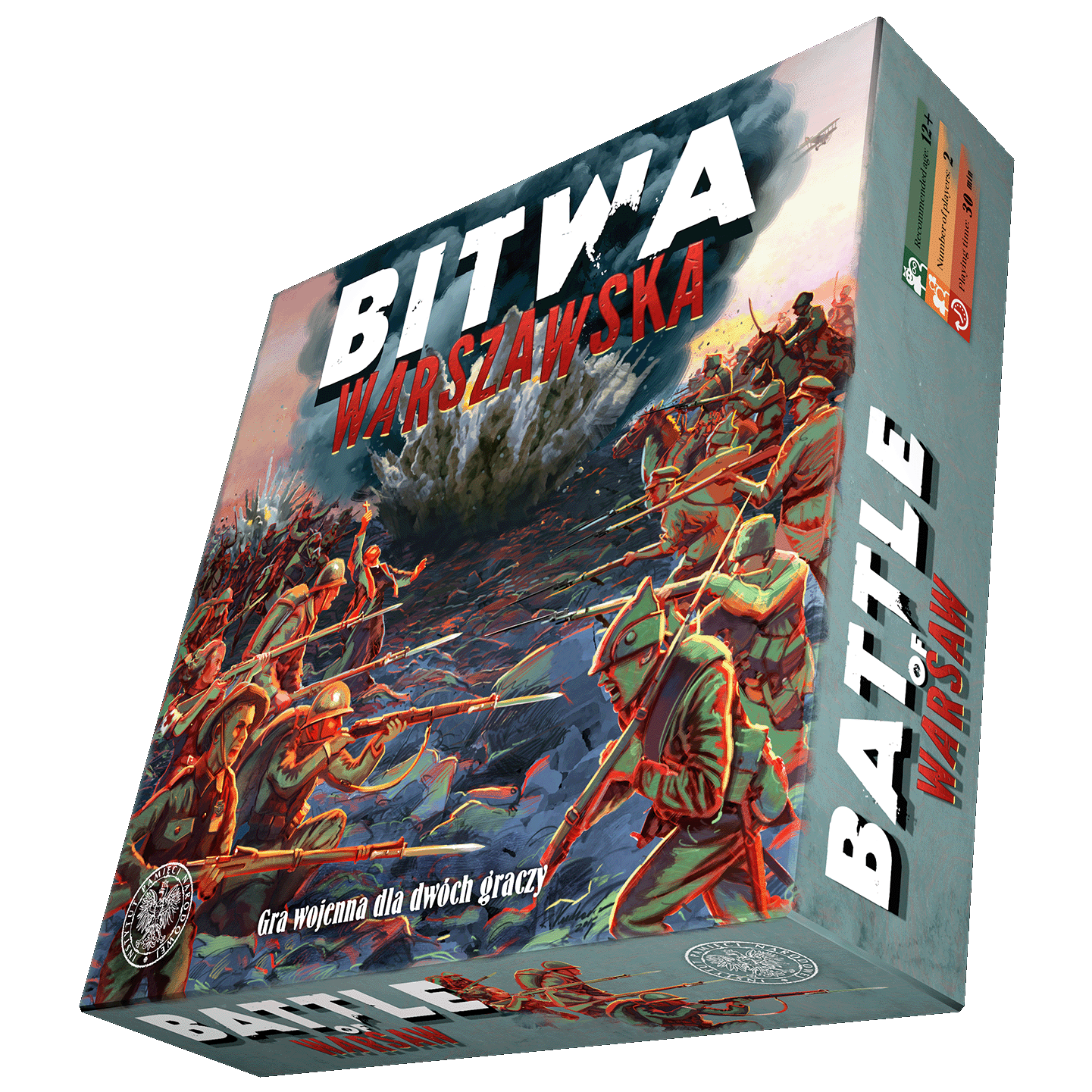 Pudełko gry "Bitwa Warszawska"