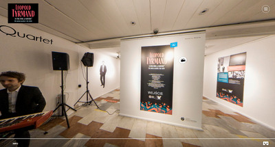 Wirtualne zwiedzanie wystawy "Leopold Tyrmand – o stylu bycia »w kontrze«"