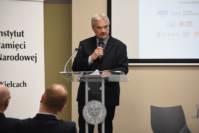 Konferencja naukowa „Relacje polsko-żydowskie w XX wieku. Badania – kontrowersje – perspektywy”. Colloquium VI: Stereotypizacja w badaniach nad relacjami polsko-żydowskimi. Fot. Dariusz Skrzyniarz