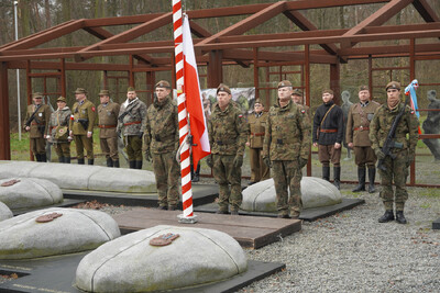 Obchody Narodowego Dnia Pamięci Żołnierzy Wyklętych – Stary Grodków, 1 marca 2024. Fot. Dominik Wojtkiewicz (IPN)