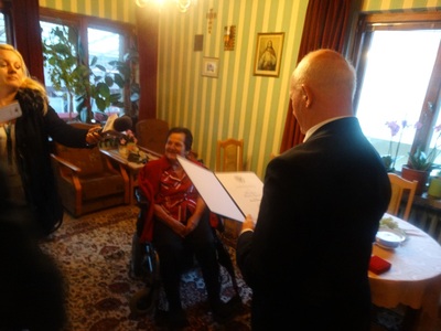 Uroczyste wręczenie Nagrody Honorowej „Świadek Historii” dr. Janinie Luberdzie-Zapaśnik