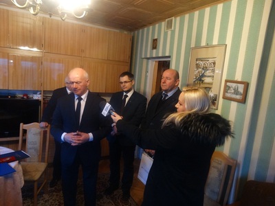 Wystąpienie wicewojewody warmińskiego Sławomira Sadowskiego