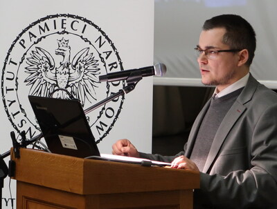 Dr hab. Karol Sacewicz, naczelnik Delegatury IPN w Olsztynie