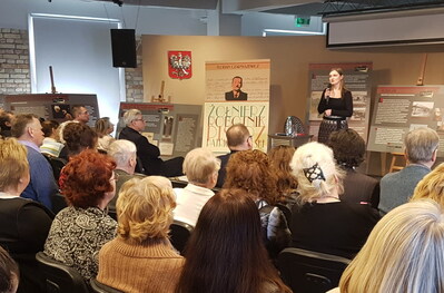 Prelekcja dr Diany Maksimiuk o życiu i twórczości Floriana Czarnyszewicza