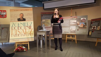 Prelekcja dr Diany Maksimiuk o życiu i twórczości Floriana Czarnyszewicza