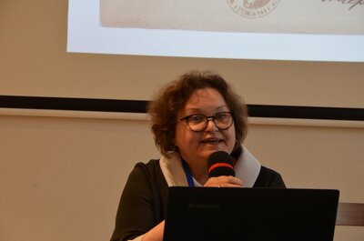 Dr hab. Elżbieta Wojcieszyk przybliżyła sylwetkę abp. Walentego Dymka