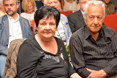 Dorota Wiszowata i Stanisław Marczuk