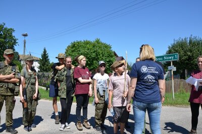 Pracownicy Oddziału IPN w Białymstoku wcielili się w role łączników