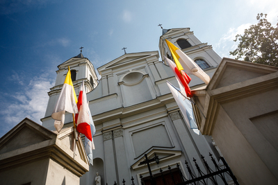 Uroczystości w 71. rocznicę urodzin błogosławionego ks. Jerzego Popiełuszki – Suchowola, 9 września 2018. Fot. Sławek Kasper (IPN)