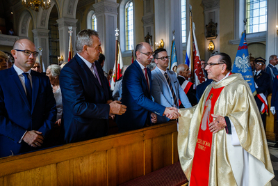 Uroczystości w 71. rocznicę urodzin błogosławionego ks. Jerzego Popiełuszki – Suchowola, 9 września 2018. Fot. Sławek Kasper (IPN)
