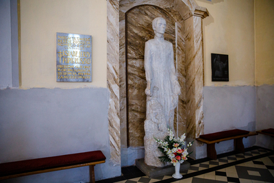 Uroczystości w 71. rocznicę urodzin błogosławionego ks. Jerzego Popiełuszki – Suchowola, 9 września 2018. Fot. Sławek Kasper (IPN)