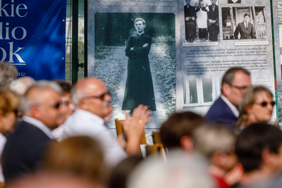 Uroczystości w 71. rocznicę urodzin błogosławionego ks. Jerzego Popiełuszki – Suchowola, 9 września 2018. Fot. Sławek Kasper (IPN)