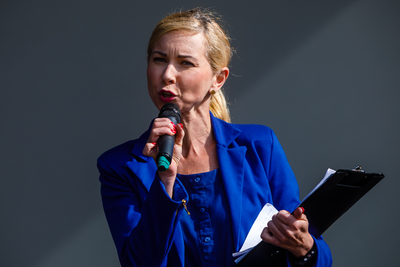 Uroczystości w 71. rocznicę urodzin błogosławionego ks. Jerzego Popiełuszki – Suchowola, 9 września 2018. Fot. Sławek Kasper (IPN)