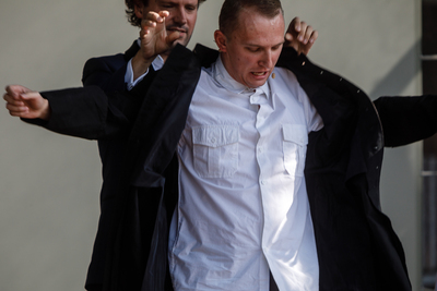 Uroczystości w 71. rocznicę urodzin błogosławionego ks. Jerzego Popiełuszki – Suchowola, 9 września 2018. Fot. Sławek Kasper (IPN)