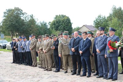 Uczestnicy uroczystości