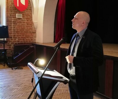 Referat wygłosił Krzysztof Andrzej Kierski