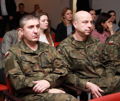 Uczestnicy uroczystości