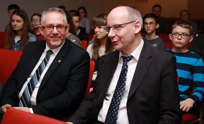 Uczestnicy uroczystości