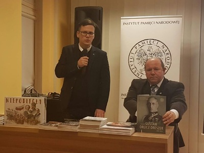 Promocja albumu ,,Generał Gustaw Orlicz-Dreszer 1889–1936” z udziałem współautora dr. hab. Piotra Kardeli