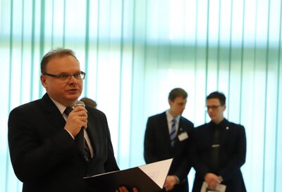 Otwarcie konferencji przez dr. hab. Krzysztofa Sychowicza
