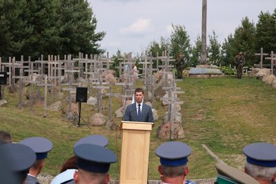 Głos zabrał Minister Edukacji Narodowej Dariusz Piontkowski