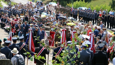 Uroczyste obchody 74. rocznicy Obławy Augustowskiej fot. Radio 5
