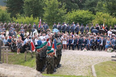 Uroczyste obchody 74. rocznicy Obławy Augustowskiej fot. Radio 5