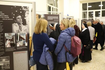 Wernisaż wystawy ,,Decalogo di padre Jerzy’’