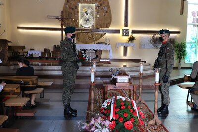 Uroczystości pogrzebowe Jana Mackiewicza, fot. A.P.