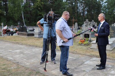 Uroczystości pogrzebowe Jana Mackiewicza, fot. A.P.