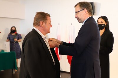 Uroczystość wręczenia Krzyży Wolności i Solidarności, fot. A. Piekarska IPN Białystok