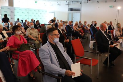 Uroczystość wręczenia Krzyży Wolności i Solidarności, fot. A. Piekarska IPN Białystok