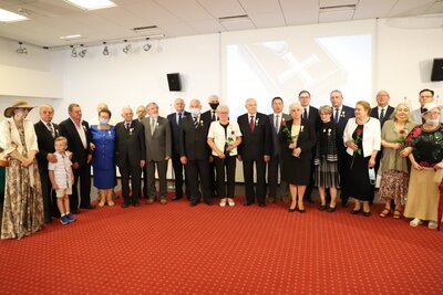 Uroczystość wręczenia Krzyży Wolności i Solidarności, fot. A. Piekarska IPN Białystok