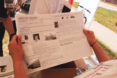 76. rocznica Obławy Augustowskiej. Fot. OBEN IPN Białystok