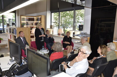 O albumie opowiadali dr Ewa Rogalewska, Barbara Bojaryn-Kazberuk, dr Tomasz Łabuszewski i dr Marcin Markiewicz