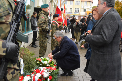Kwiaty od Ambasadora Republiki Węgier (fot. WMUW)