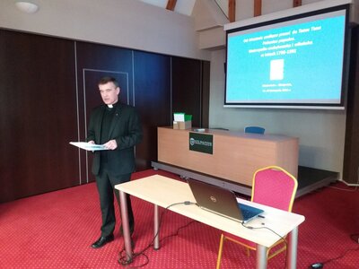 Wystąpienie ks. dr. Tadeusza Kasabuły