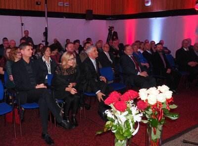 Uczestnicy gali IV edycji Ogólnopolskiego Konkursu na Najlepszą Audycję Historyczną Roku