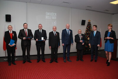 Laureaci VIII edycji Nagrody Honorowej „Świadek Historii”