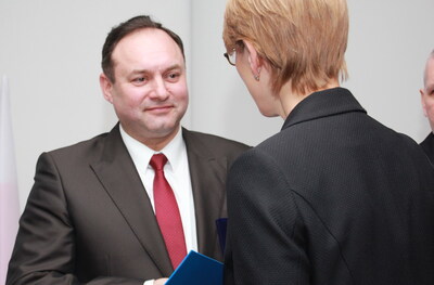 Gratulacje odbiera Pan Karol Czarniecki