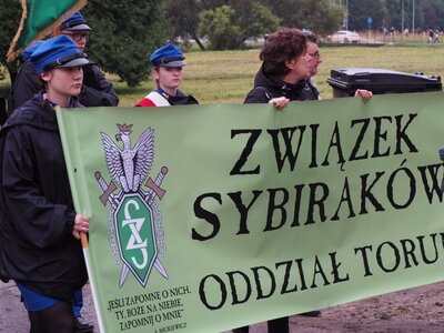 Przedstawiciele Sybiraków z Torunia