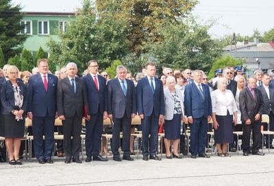 Na 70. urodziny bł. ks. Jerzego przybyli do Suchowoli m.in. dyrektor generalna Kancelarii Prezydenta RP Grażyna Ignaczak-Bandych, minister spraw wewnętrznych i administracji Mariusz Błaszczak i p.o. Szefa Urzędu ds. Kombatantów i Osób Represjonowanych Jan Józef Kasprzyk
