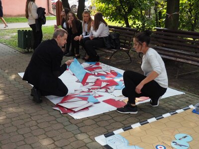 Gry i zabawy w strefie edukacyjnej IPN