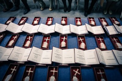 Uroczystość wręczenia Krzyży Wolności i Solidarności – Olsztyn, 4 października 2017. Fot. Sławomir Kasper (IPN)